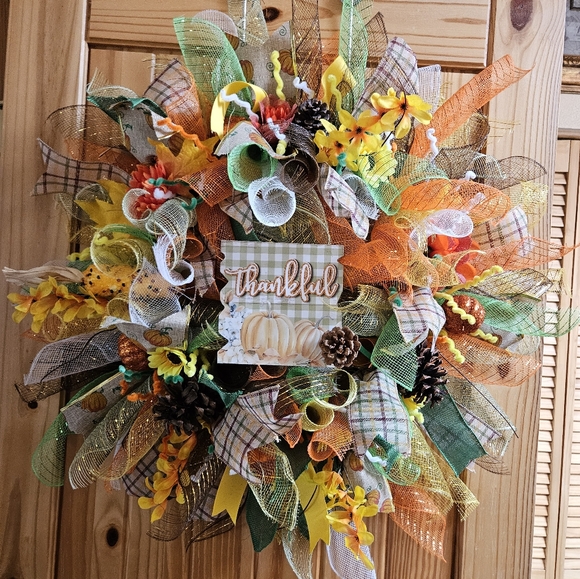 14"in Fall wreath - Picture 1 of 2